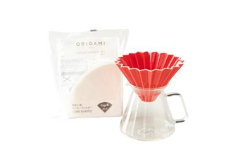 Origami - Set Dripper M Red