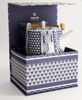 Théière Rayures Bleues, 1000ml