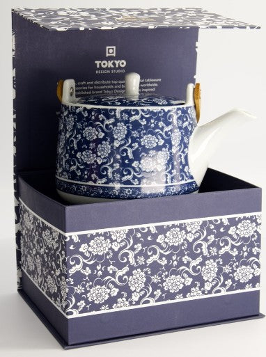 Teapot Blue Damask, 1000ml