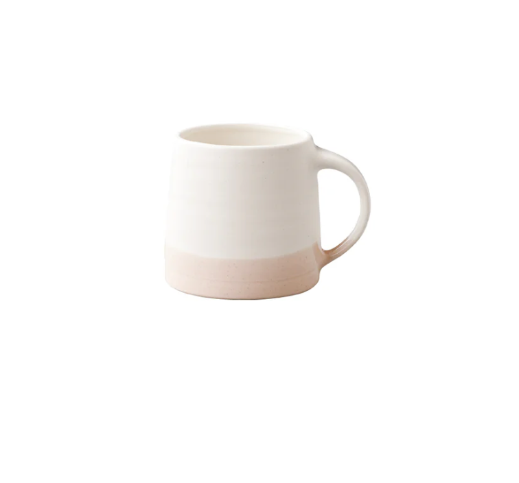 Kinto Slow Mug 320ml - Blanc & Rose
