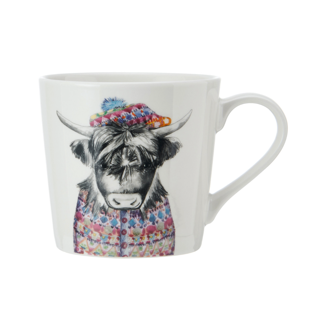 Mikasa Tipperleyhill Highland Cow 380ml
