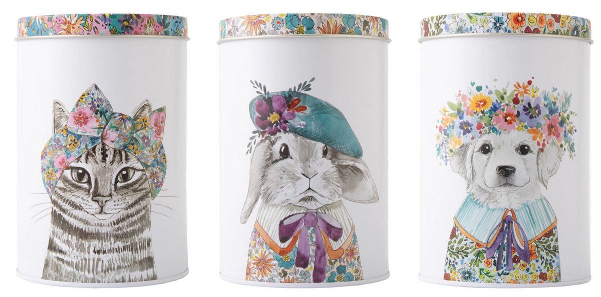 Mikasa Tipperleyhill Canisters 3x1L