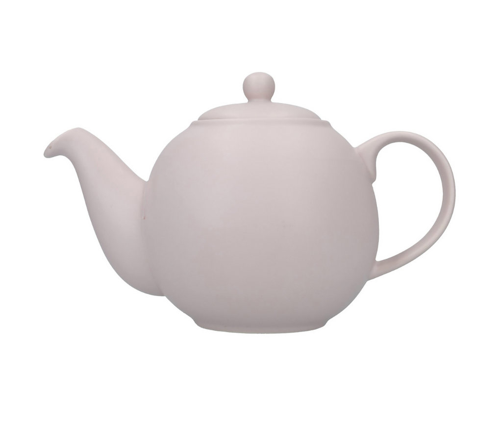 London Pottery Globe Theepot met Zeefje, 6 kopjes, Nordic Pink