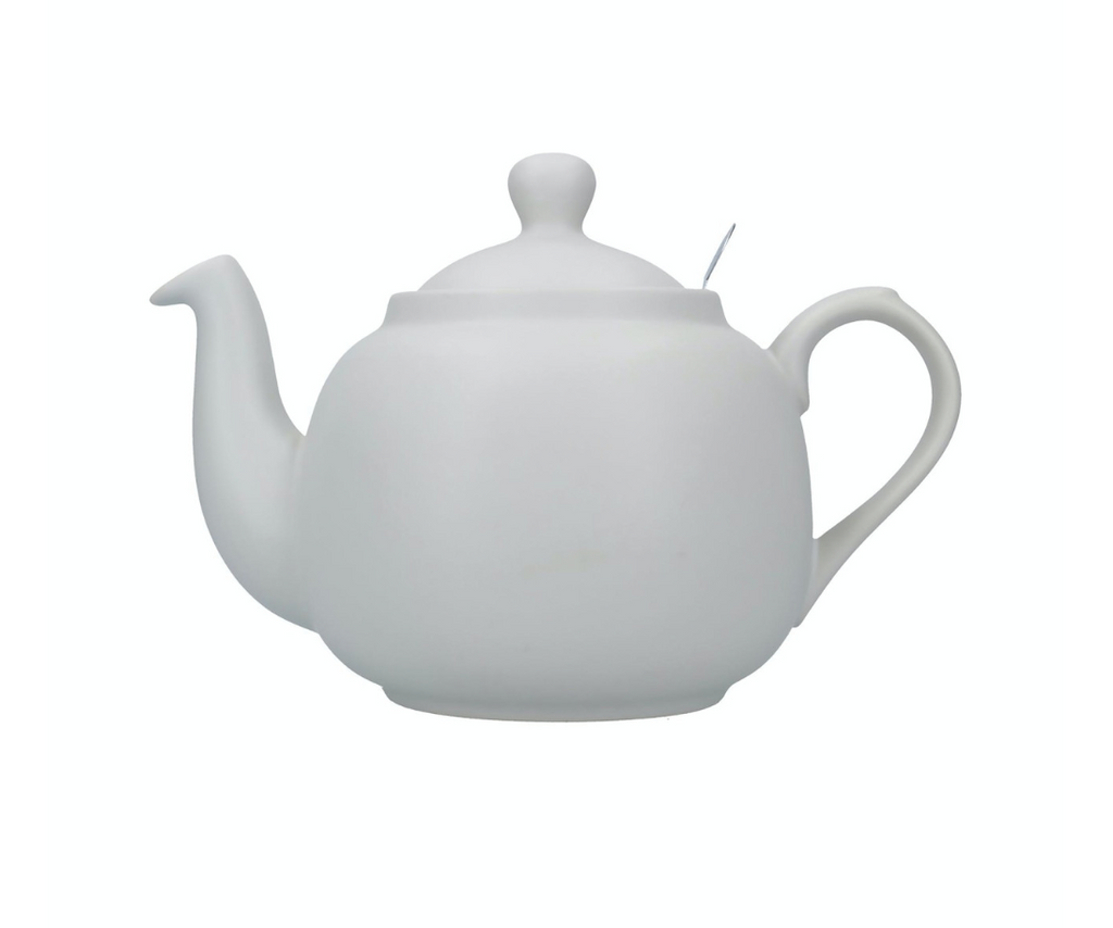 London Pottery Globe Theepot met Zeefje, 6 kopjes, Nordic Grey