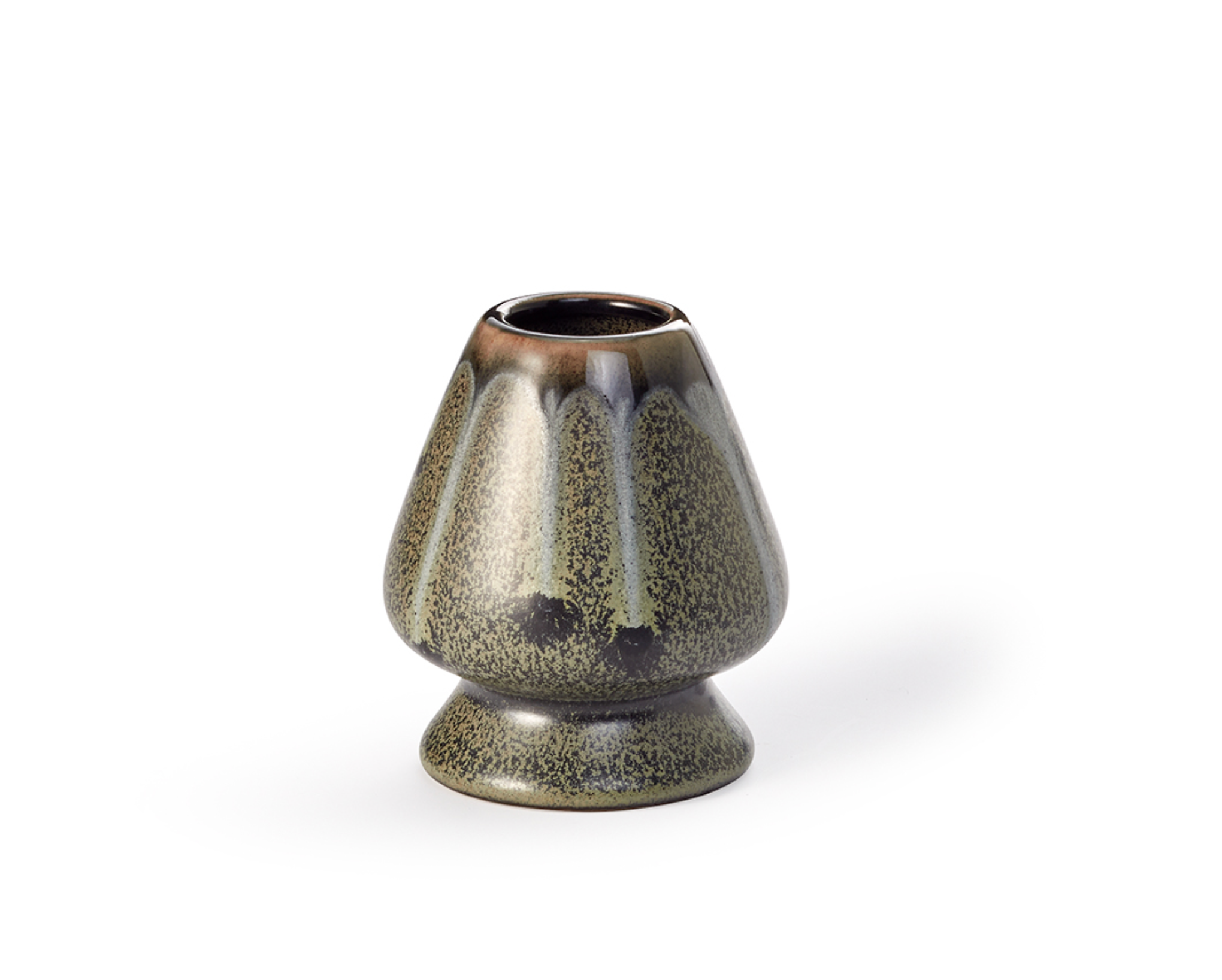 Support pour fouet en bambou Matcha - Gris