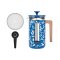 La Cafetière Pisa Blu Fiorato - 8Cup