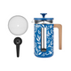 La Cafetière Pisa Blu Fiorato - 8Cup