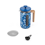 La Cafetière Pisa Blu Fiorato - 8Cup