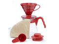 Hario V60 - Pouroverkit Rood