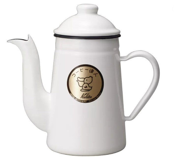 Kalita - Tatsujin Pelican Kettle White 1L