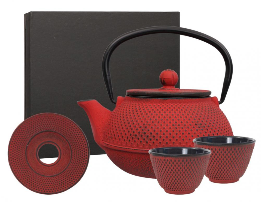 Giftbox Arare 0,80 ltr, Japanese Red