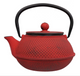 Arare teapot 0,35 ltr, Japanese Red
