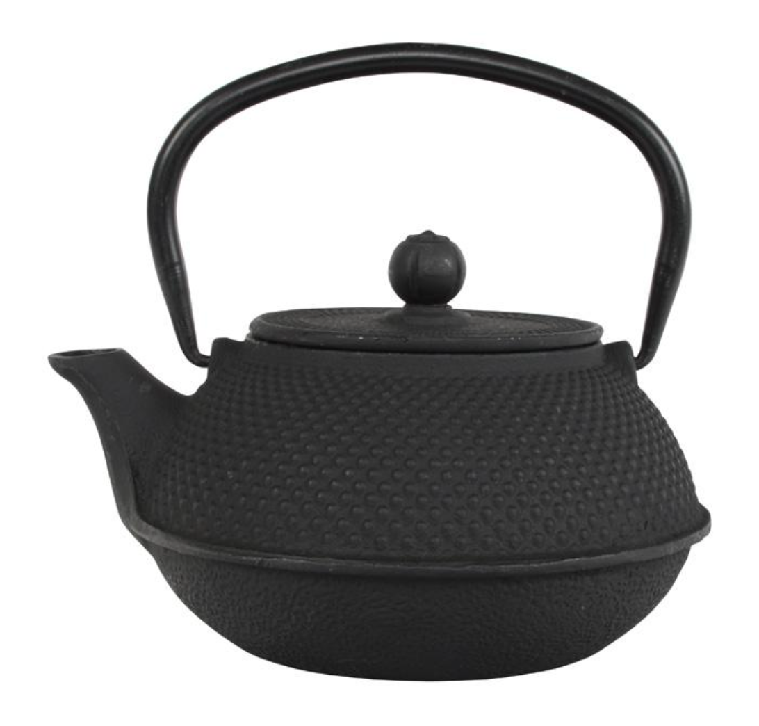 Arare teapot 0,80 ltr, black