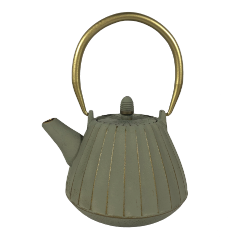 Théière Coco 1,00 ltr, or/gris vert