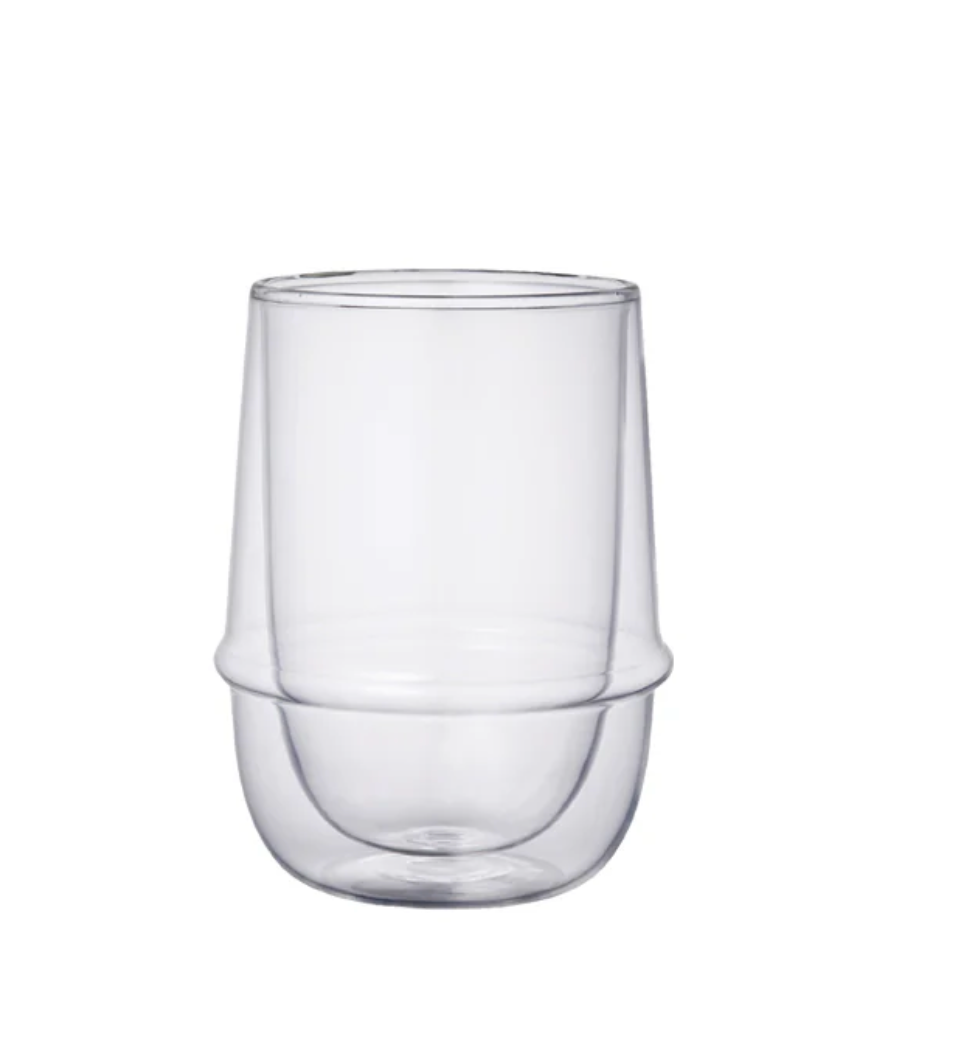 Kinto Kronos tasse à thé glacé double paroi 350ml