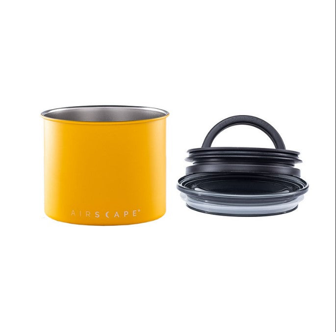 Airscape metal box 250gr matte Yellow