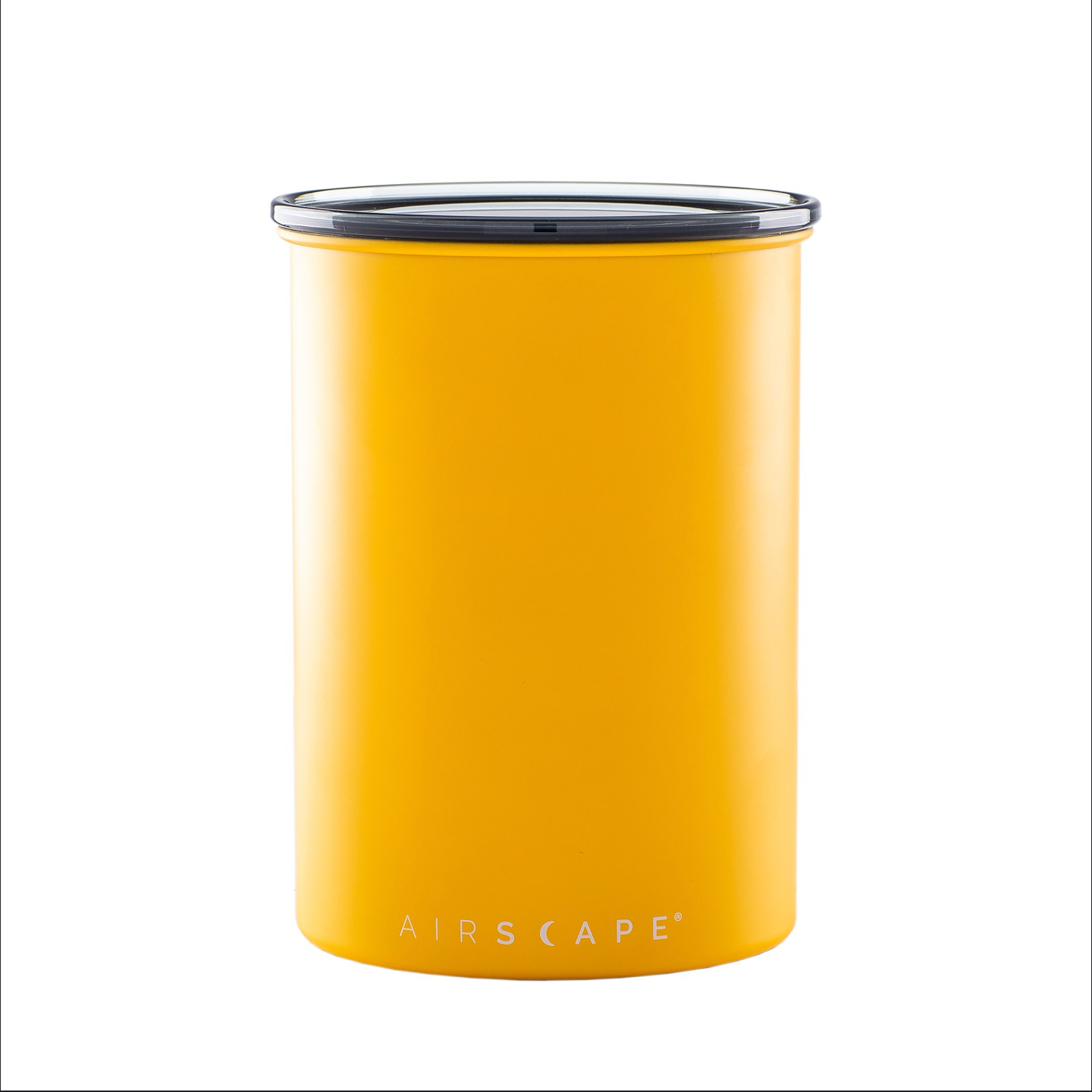 Airscape metal box 500gr Matte Yellow