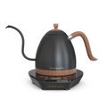 BREWISTA - Electric Kettle Matte Black - wood handle 1L
