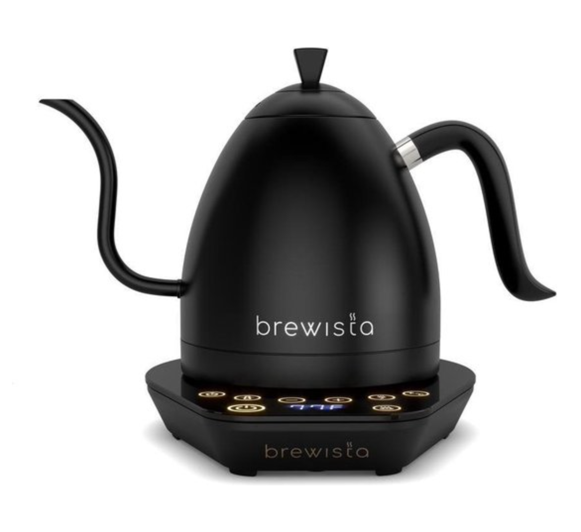 BREWISTA - Bouilloire Électrique All Black - poignée noire 1L