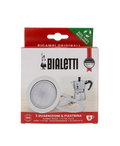 Moka Express Bialetti 3x Gummiring + bovenfilter 9T