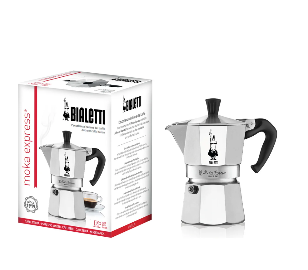 Moka Express Bialetti 2 bag