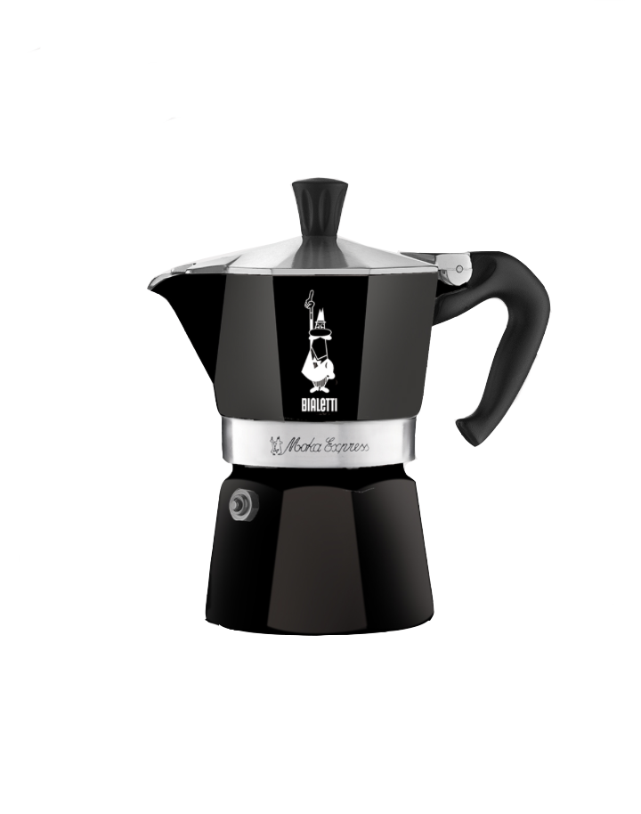 Bialetti Moka Express Black - 3 cups