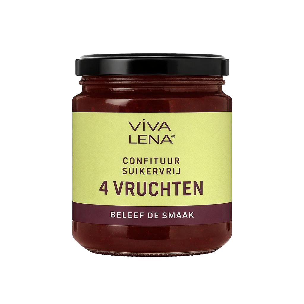 Confiture 4 Fruits sans sucre 210ml