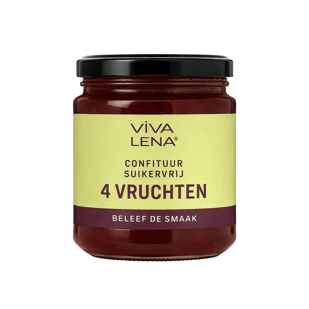 Confiture 4 Fruits sans sucre 210ml