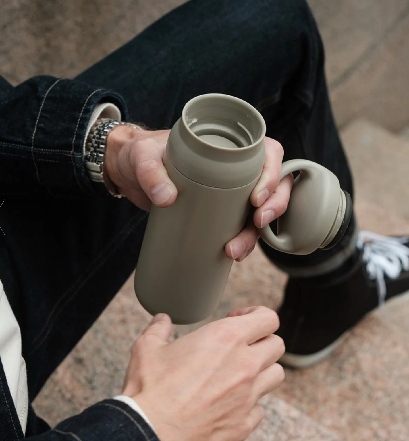 Kinto Day off Gobelet 500ml - Beige