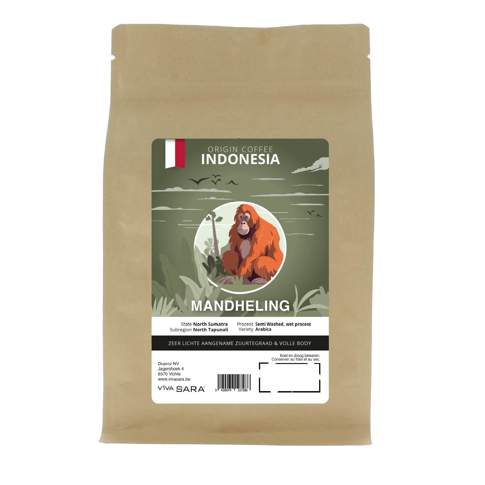 Indonésie Mandheling