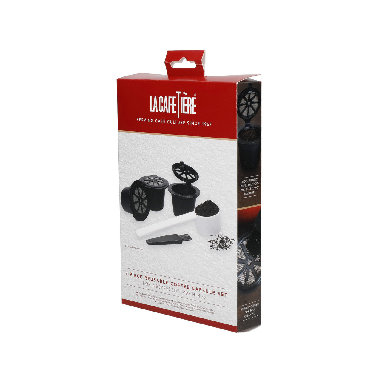La Cafetière herbruikbare CAPSULE 3-pak