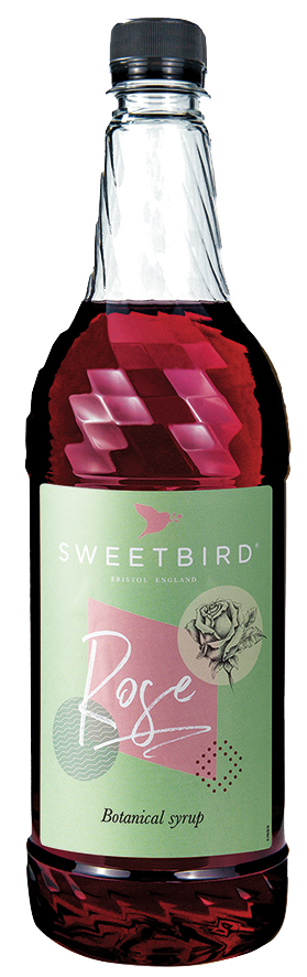 Siroop Sweetbird Botanical Rose 1L