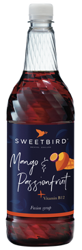 Siroop Sweetbird Fusions Mango & Passionfruit Vit B 1L