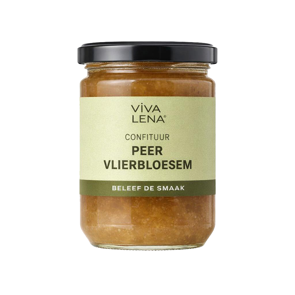 Confiture Poire & Fleur de Sureau 210ml