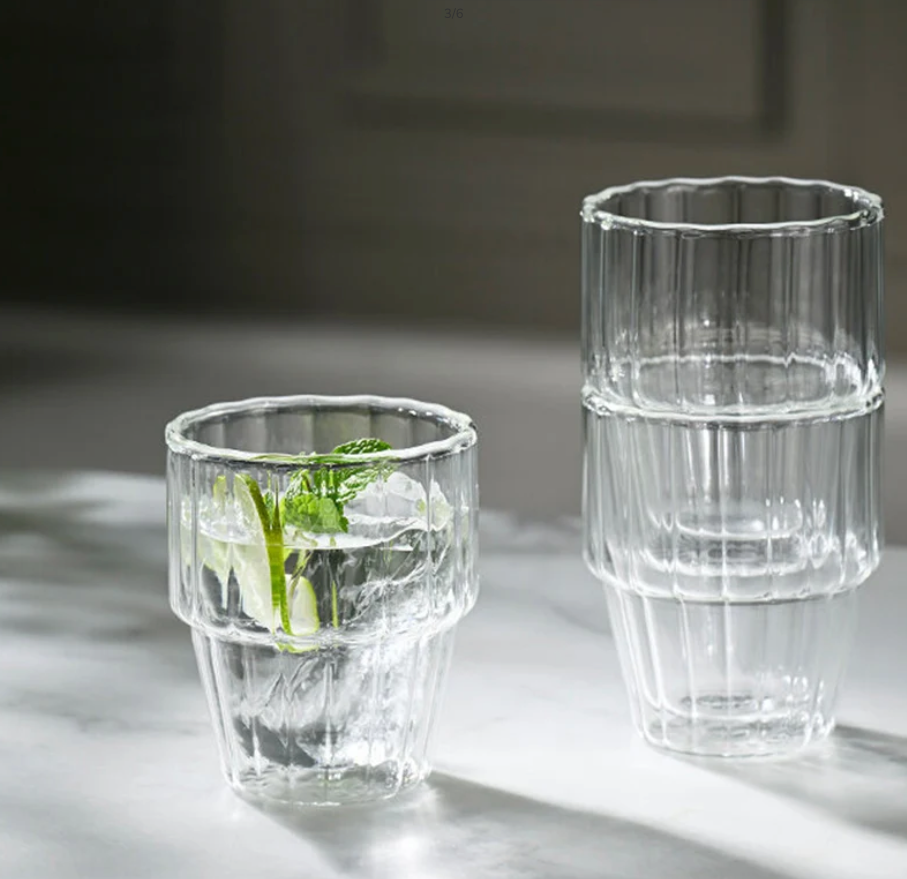Hario Double Wall Stackable glass- 300ml
