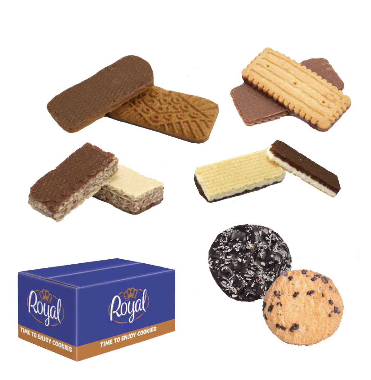 Assortiment koekjes"Cremona" 120st/d